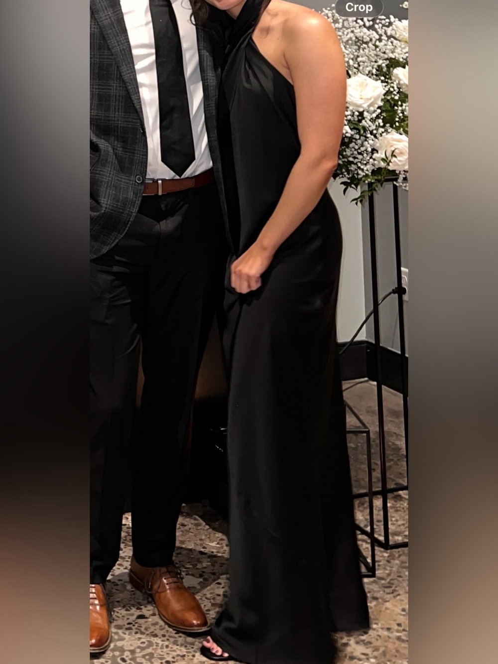 Show Me Your MuMu Black Twist Halter Maxi Dress - Picture 3 of 4